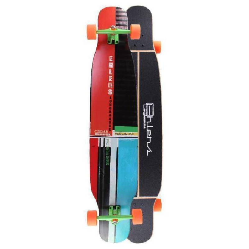 CSD Cross Stepping 48 inch Dancer Double Kick Longboard Complete