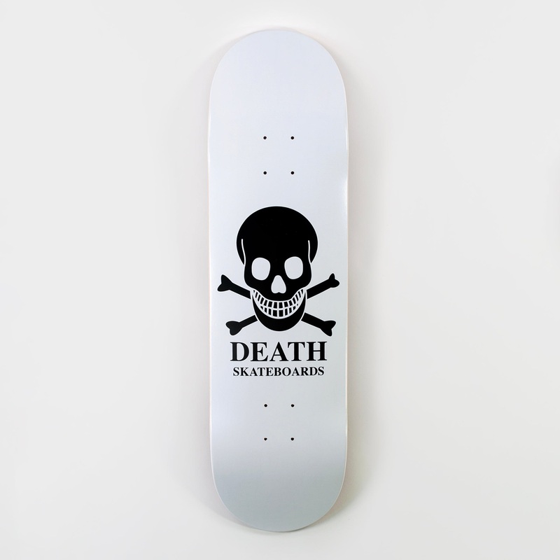 Death 8.5″ OG Skull Deck – White 8.5″