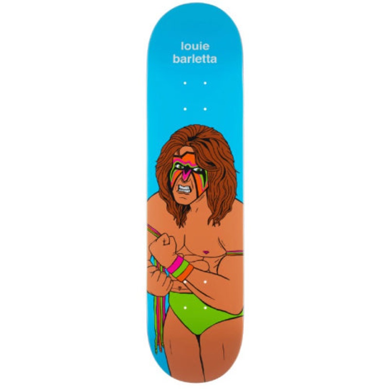 Enjoi Louie Barletta Ultimate Warrior Body Slam WWE Skateboard Deck 8.0″ 8.0″
