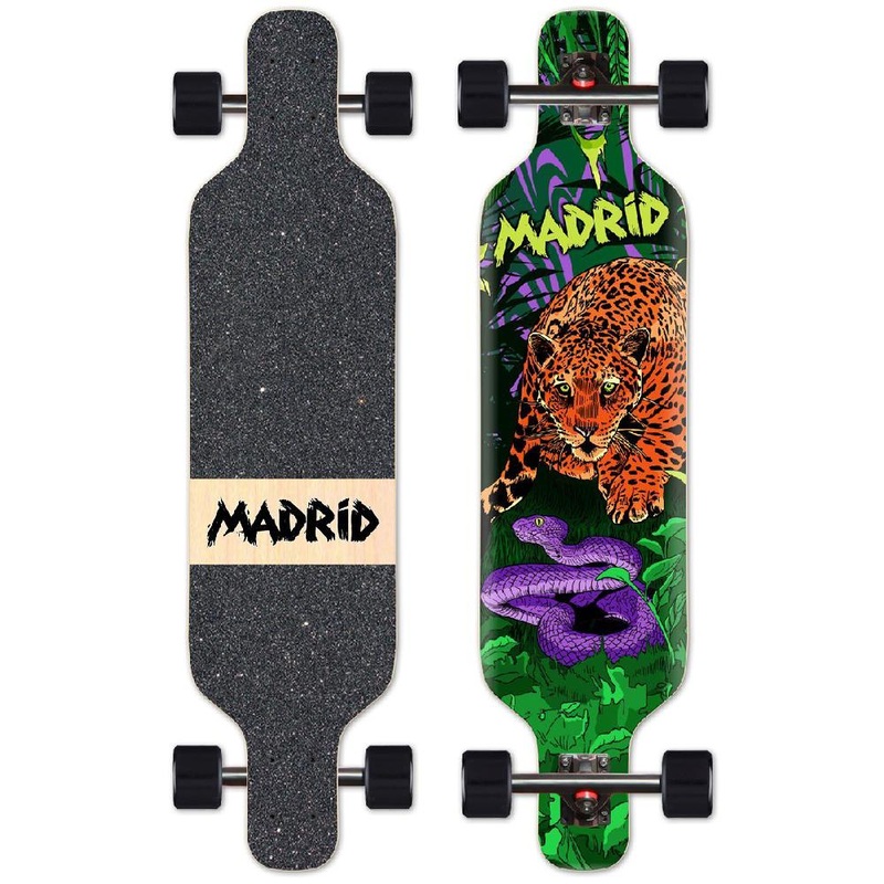 Madrid 40″ Trance Jaguar Top Mount Longboard Top Mount Complete