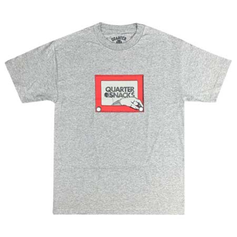 Quartersnacks Sketch T Shirt Grey Extra Large