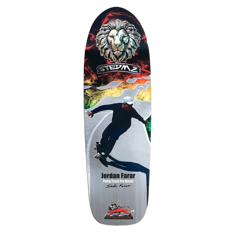 Skateboard Pump Track Champion Deck Jordan Farar