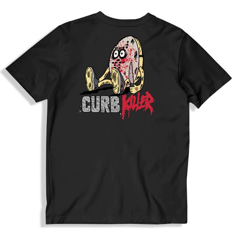 Slappy Trucks Curb Killer T Shirt Black Medium