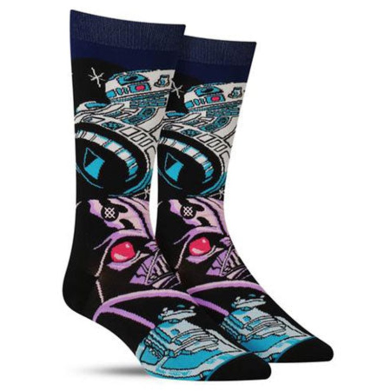 Stance Star Wars Warped R2D2 Socks Black Large