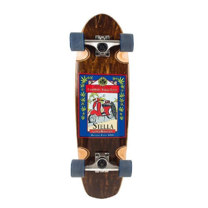 Stella 29″ Flat Tire Longboard Beer Runner Complete