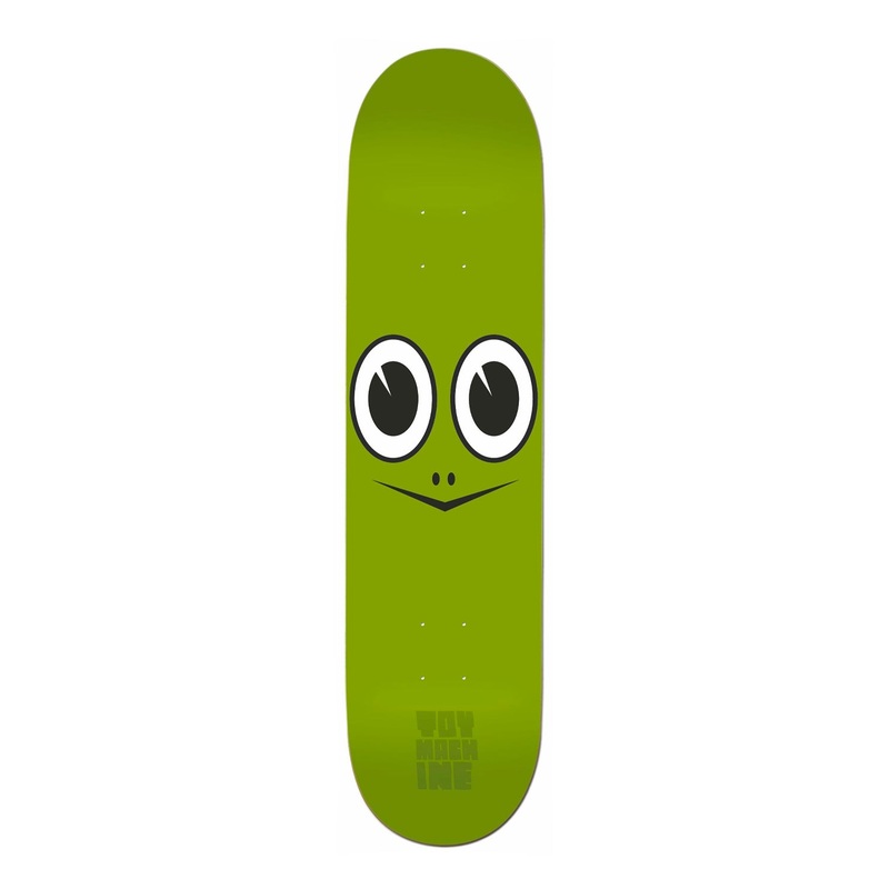 Toy Machine – 8″ – Turtle Face Deck – Green 8″