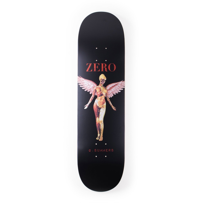 Zero – 8.25″ Gabriel Summers Anatomy Special Edition Deck – Black 8.25″