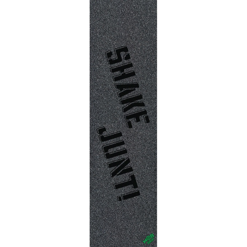 9in Shake Junt Big Spray Logo Black Mob Skateboard Griptape Graphic No Size
