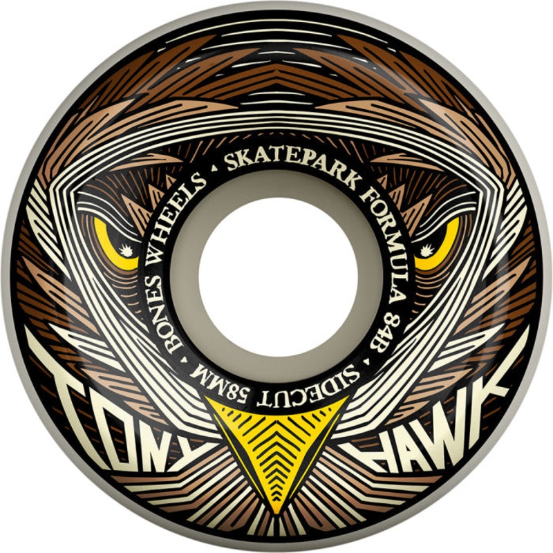 BONES WHEELS PRO SPF Tony Hawk Night Hawk 58mm Skateboard Wheels