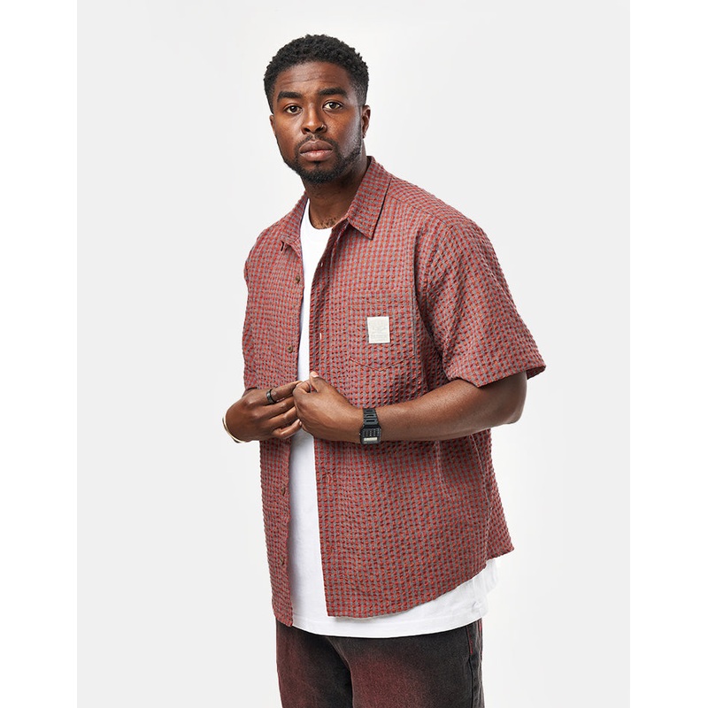 Butter Goods Equipment S/S Shirt – Cherry