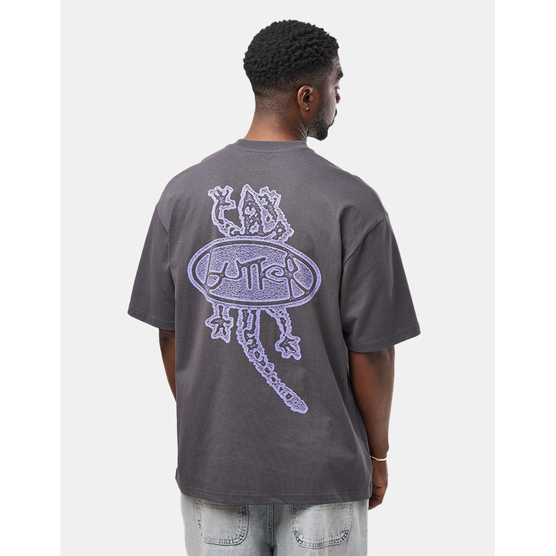 Butter Goods Wipeout T-Shirt – Washed Black