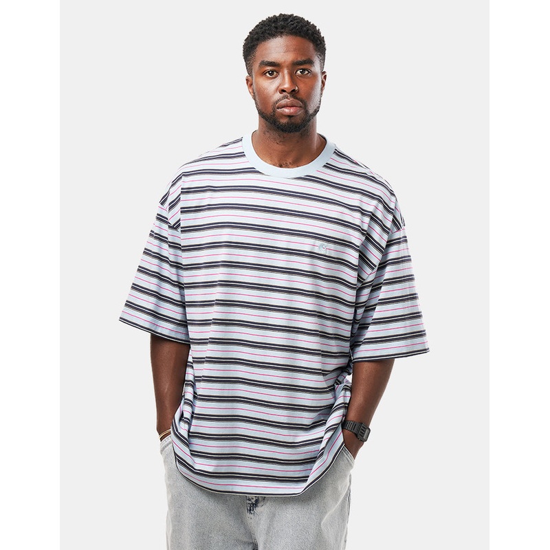 Carhartt WIP Nathan T-Shirt – Nathan Stripe/Air Sky