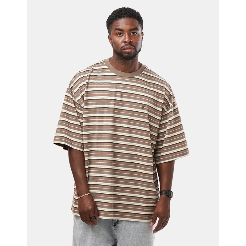 Carhartt WIP Nathan T-Shirt – Nathan Stripe/Branch
