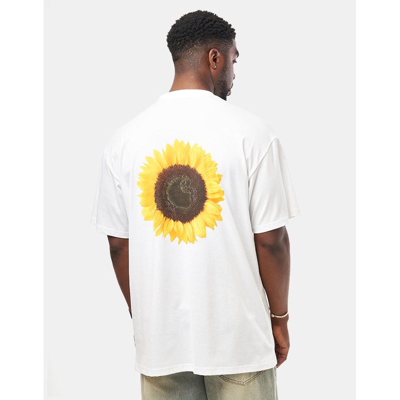Carhartt WIP Sunflower T-Shirt – White