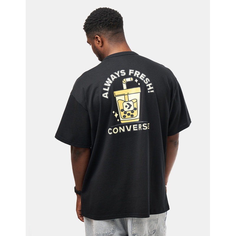 Converse Boba Tea T-Shirt – Converse Black