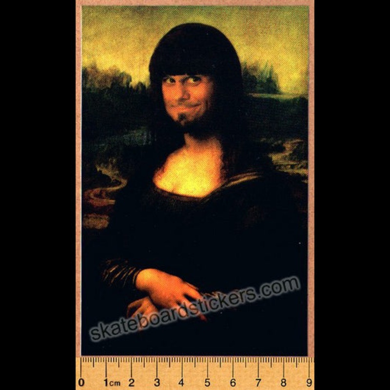 Enjoi Skateboards – Mona Louie Skateboard Sticker