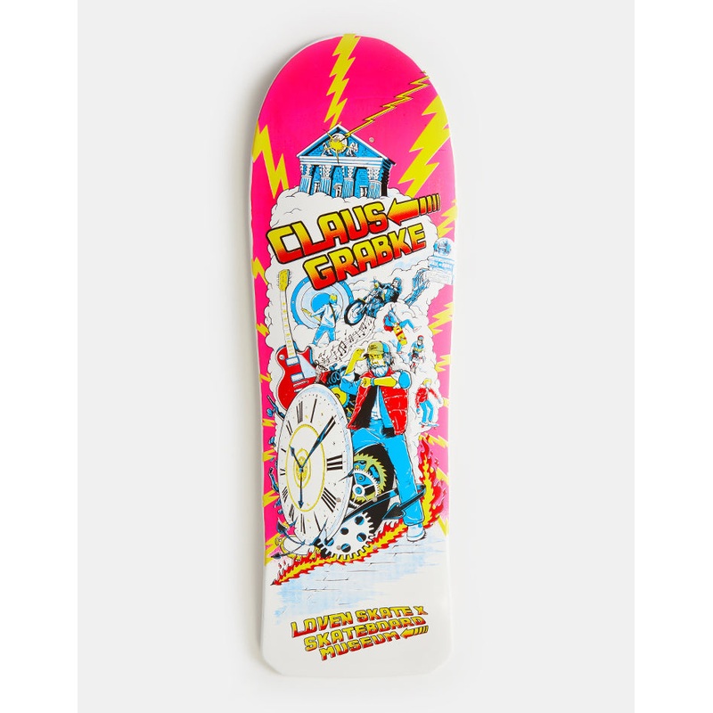 Lovenskate x Skateboard Museum x Claus Grabke BTTF Skateboard Deck – 10″
