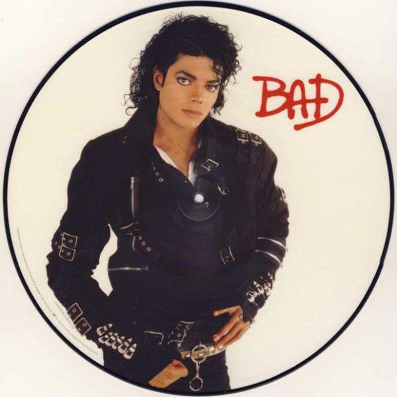 Michael Jackson  Bad (Picture Disc Vinyl) LP Record