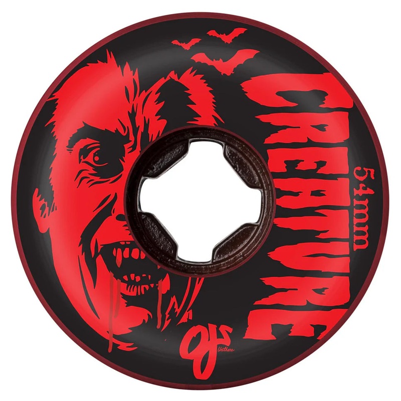 OJ 3 Creature How To Kill A Vampire Bloodsuckers 97a Wheels Black/ Red 54mm