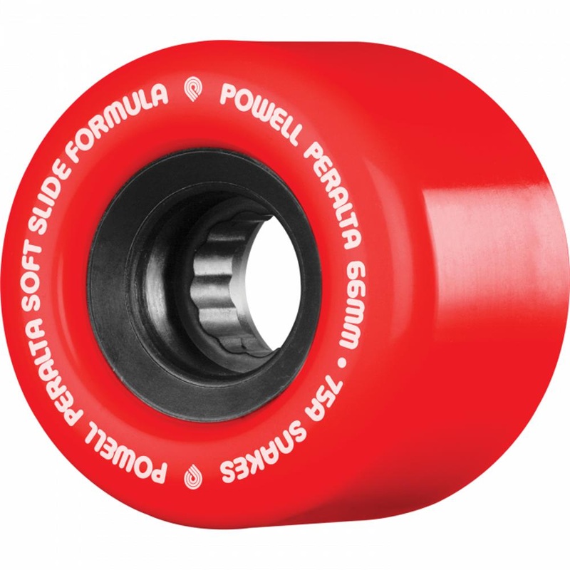 Powell Peralta Snakes 66mm Red Skateboard Wheels