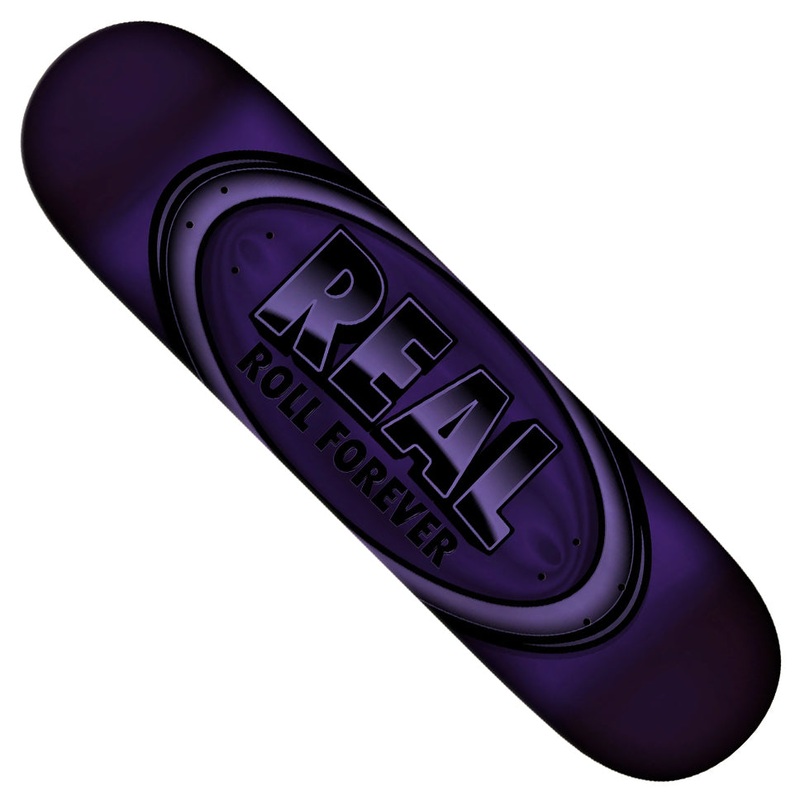 Real DBX Oval Deck Purple 8.38 x 32.25 WB:14.5