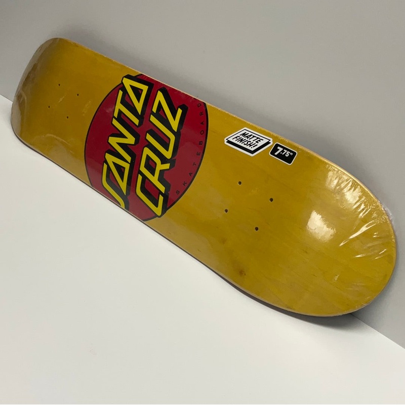 Santa Cruz Classic Dot Yellow Deck 7.75 x 31.62