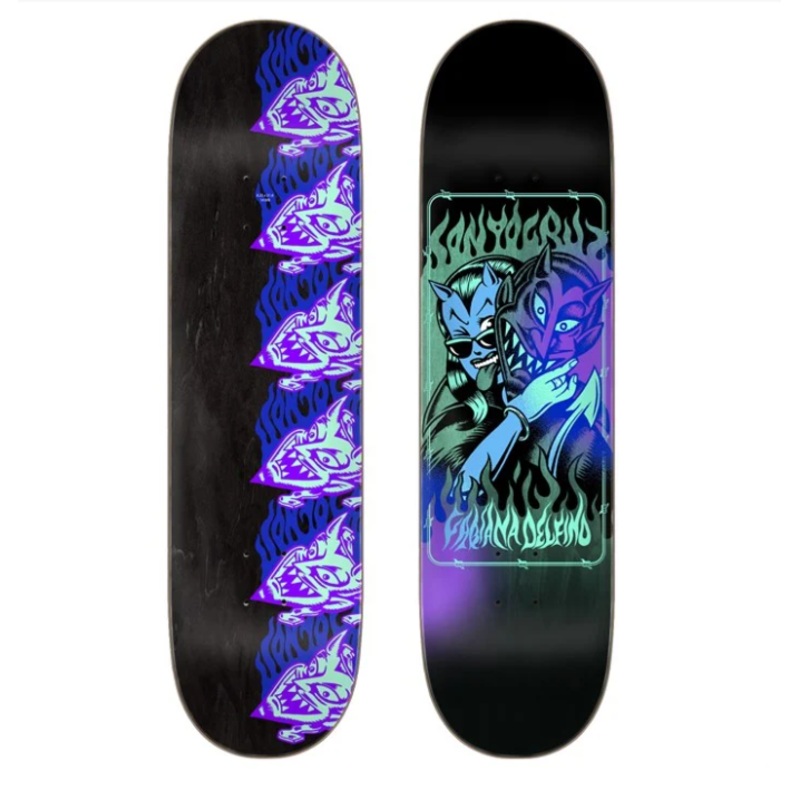 Santa Cruz Skateboards “Fabiana Delfino- Mask” 8.25″ Deck