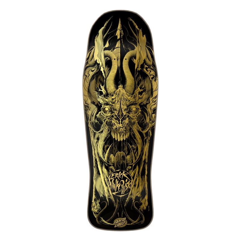 Santa Cruz Winkowski Primeval Gold 10.34″ Shaped Skateboard Deck