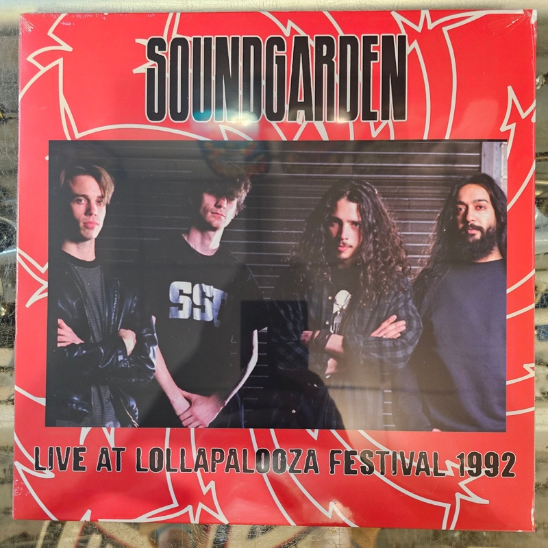 Soundgarden  LIVE AT LOLLAPALOOZA 1992 Vinyl LP Record *Unofficial Release*