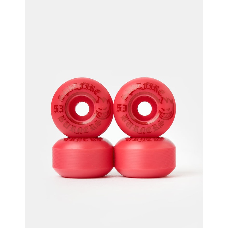 Spitfire Burners Red 99d Skateboard Wheels – 53mm