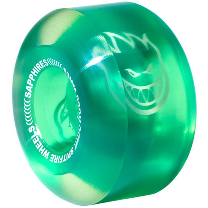 SPITFIRE SAPPHIRES CLEAR GREEN 53MM 90D (Set of 4)