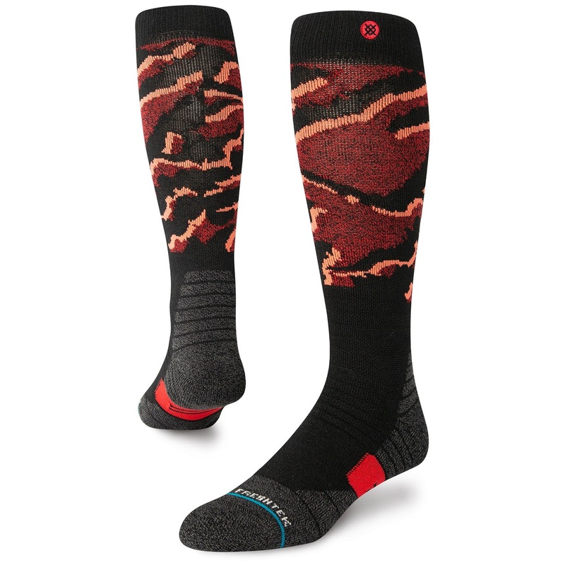 Stance Pelter Snow Sock Black MD