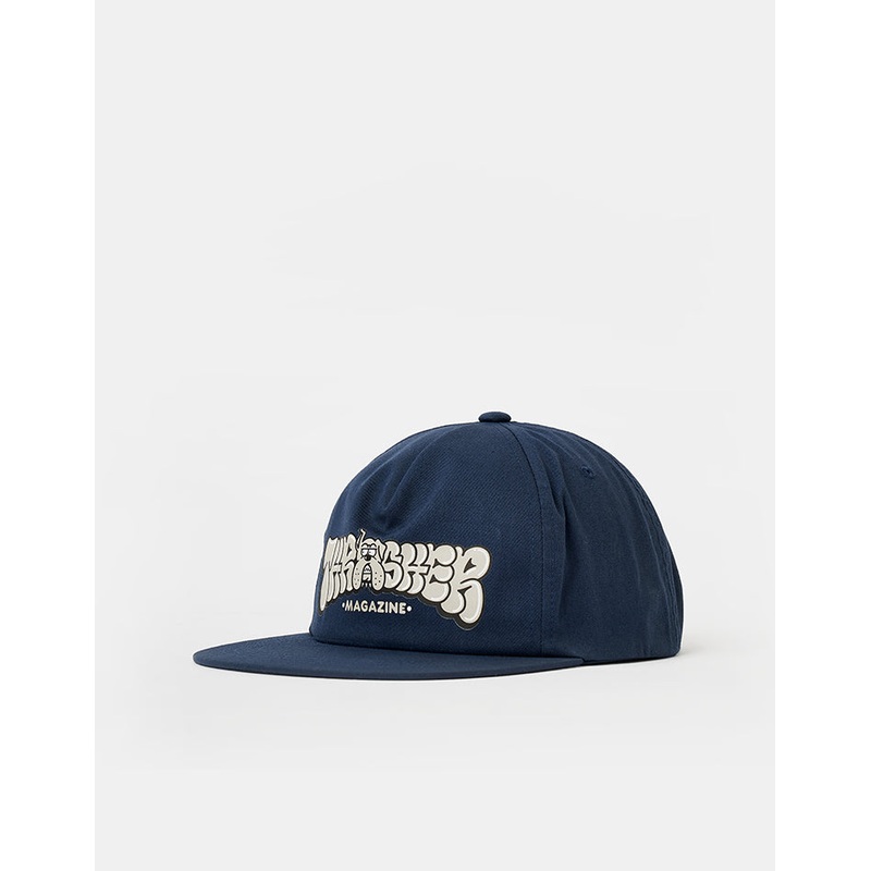 Thrasher Bully Snapback Cap – Navy