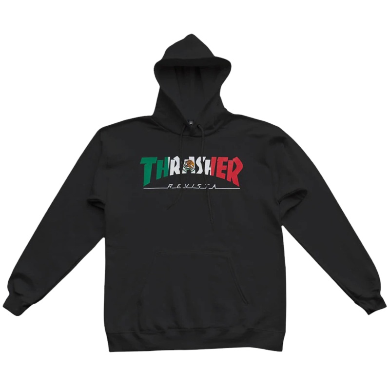 Thrasher Mexico Hoodie Black S
