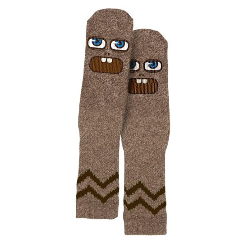 Toy Machine Betard Crew Socks Brown One Size Fits All