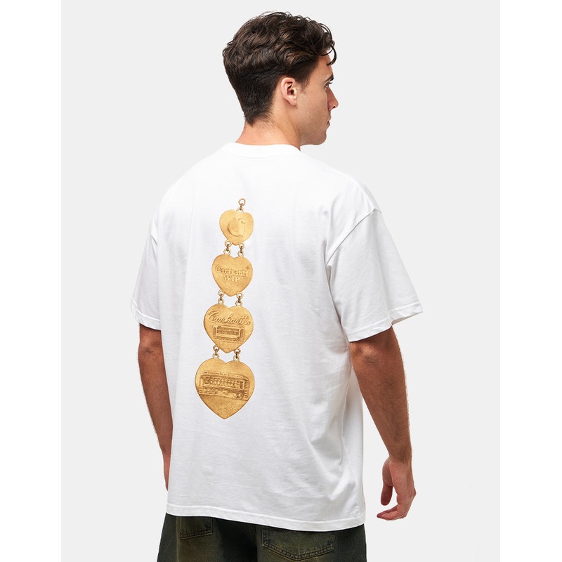 Carhartt WIP Hartt Chain T-Shirt – White