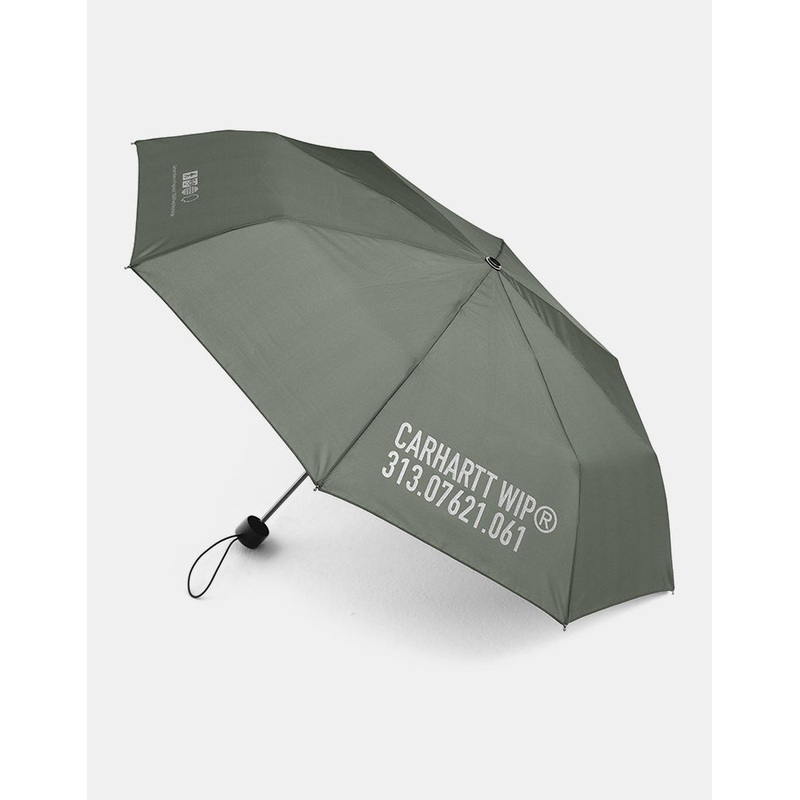 Carhartt WIP Tour Umbrella – Smoke Green/Reflective