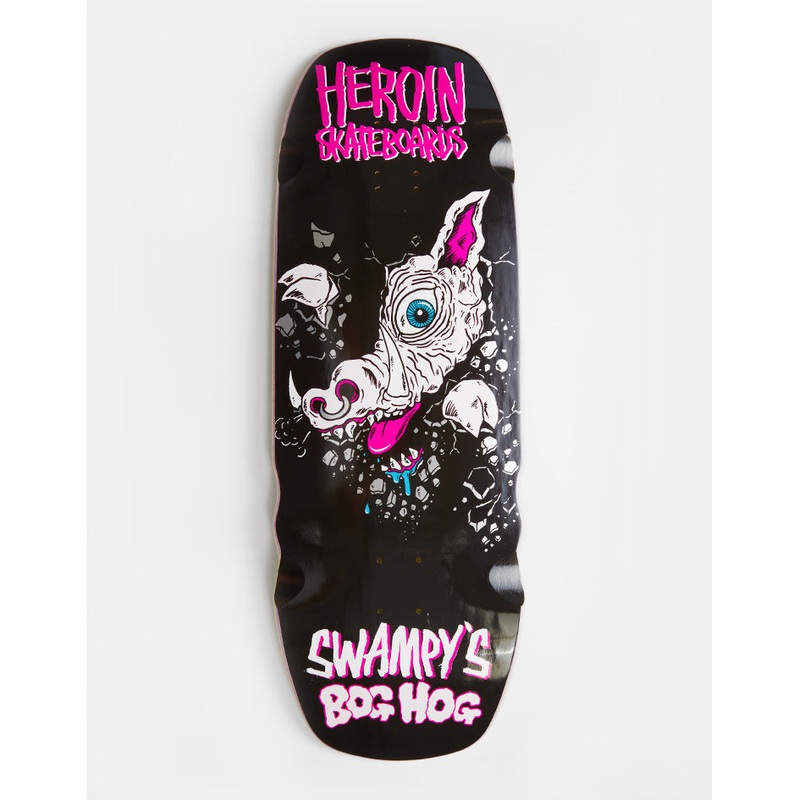 Heroin Swampys Bog HogSkateboard Deck – 10.75
