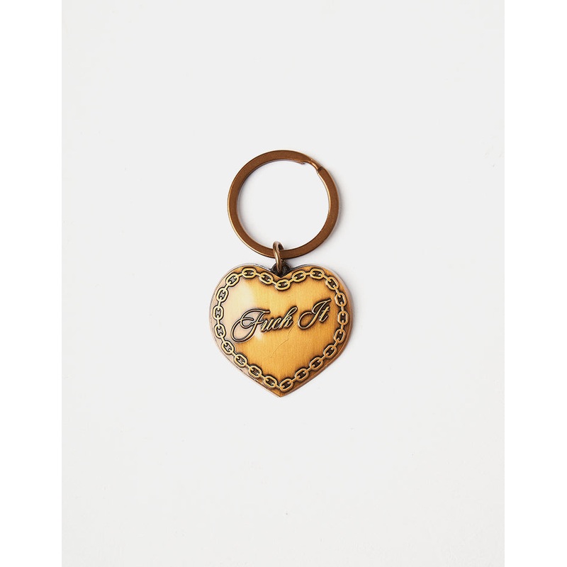 HUF Be Mine Keychain – Gold