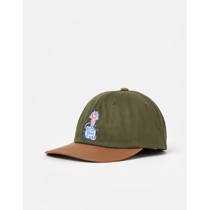 HUF Melt Snapback Cap – Green