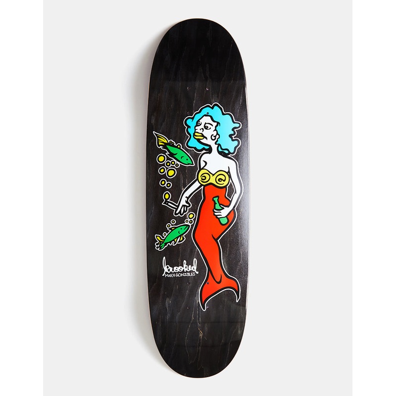 Krooked Gonz Mermaid Skateboard Deck – 9.1″