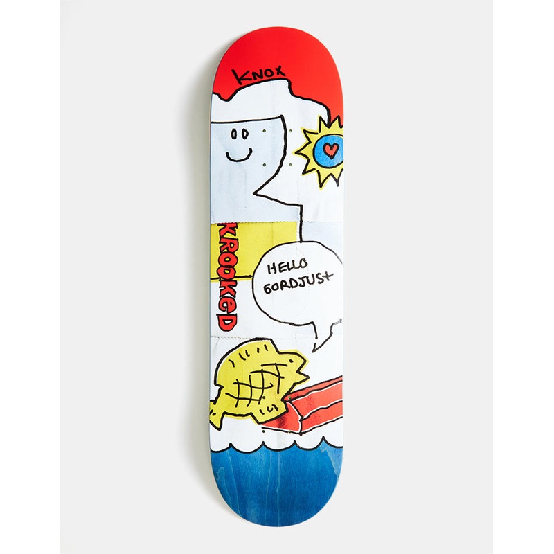 Krooked Knox Gordjust Skateboard Deck – 8.5″