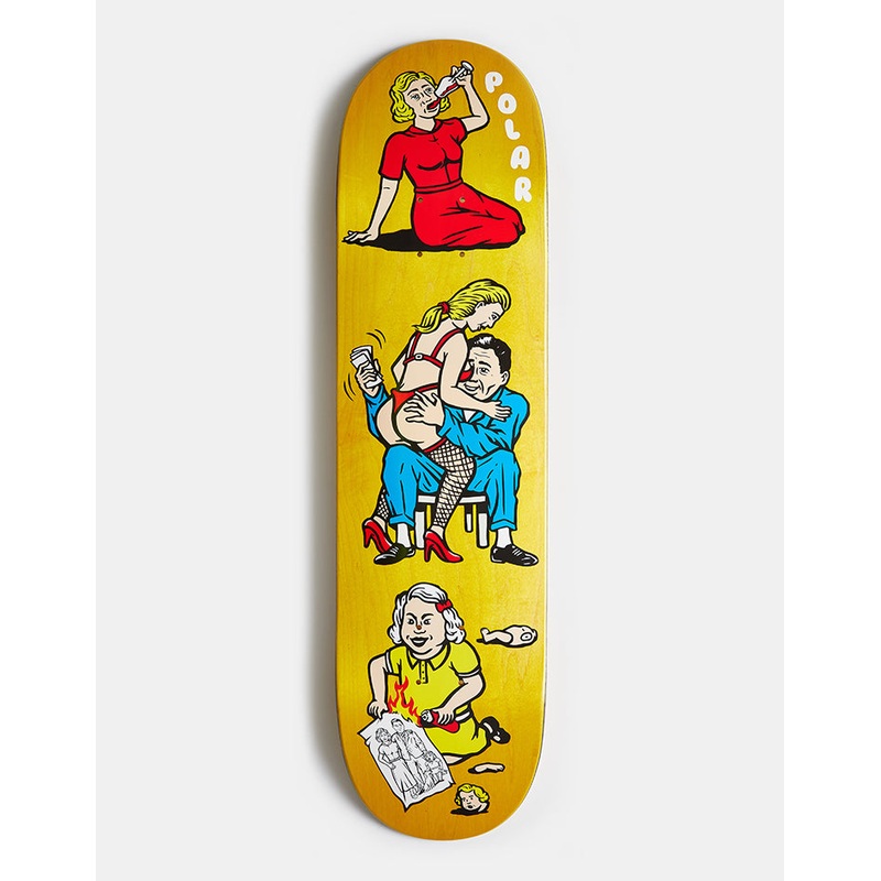 Polar Family Affair Skateboard Deck – 8.25″