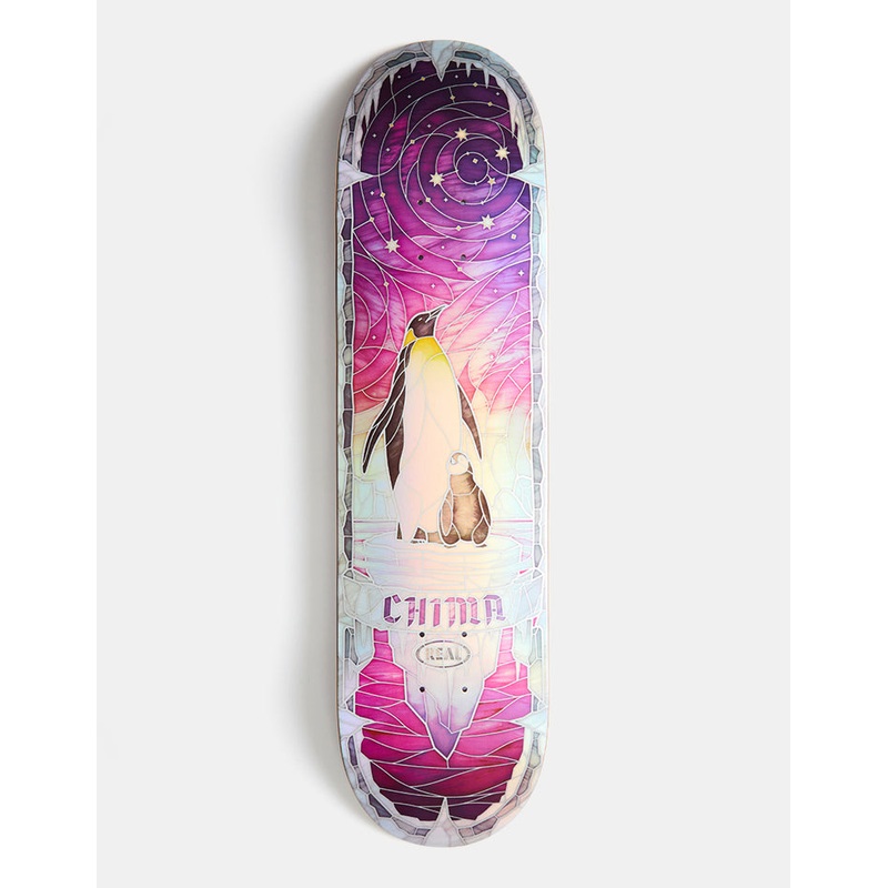Real Chima Holographic Cathedral Skateboard Deck – 8.25″