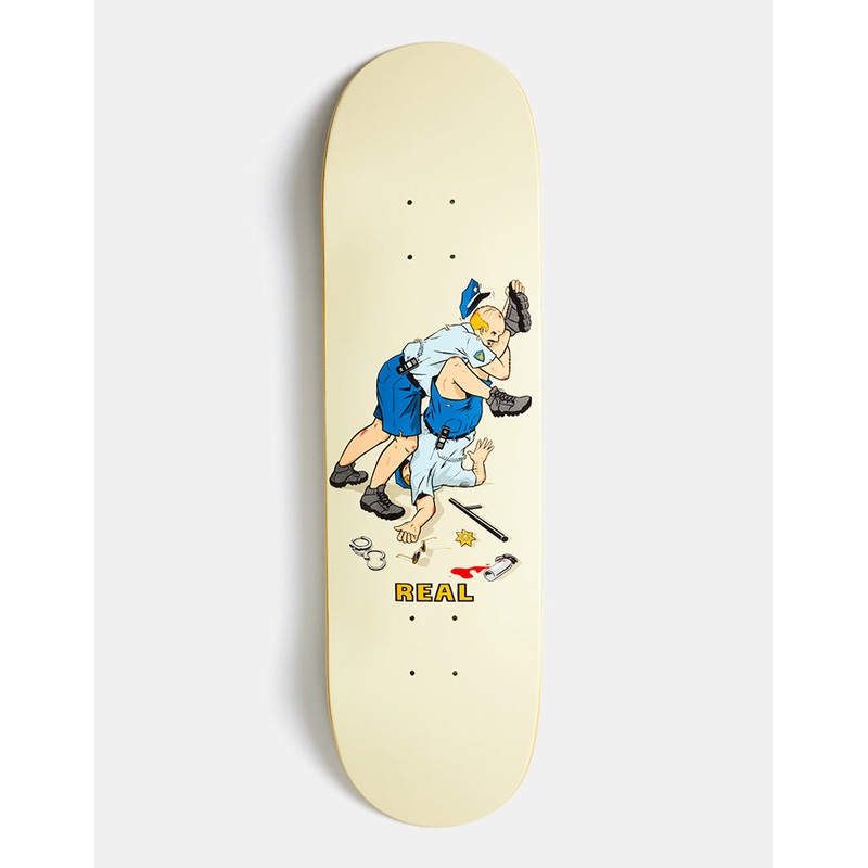 Real Double Duty Security Skateboard Deck – 8.5″
