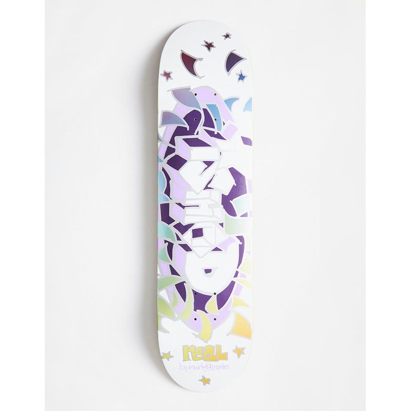 Real Ishod Gonz Oval Party Edition Skateboard Deck – 8.06″