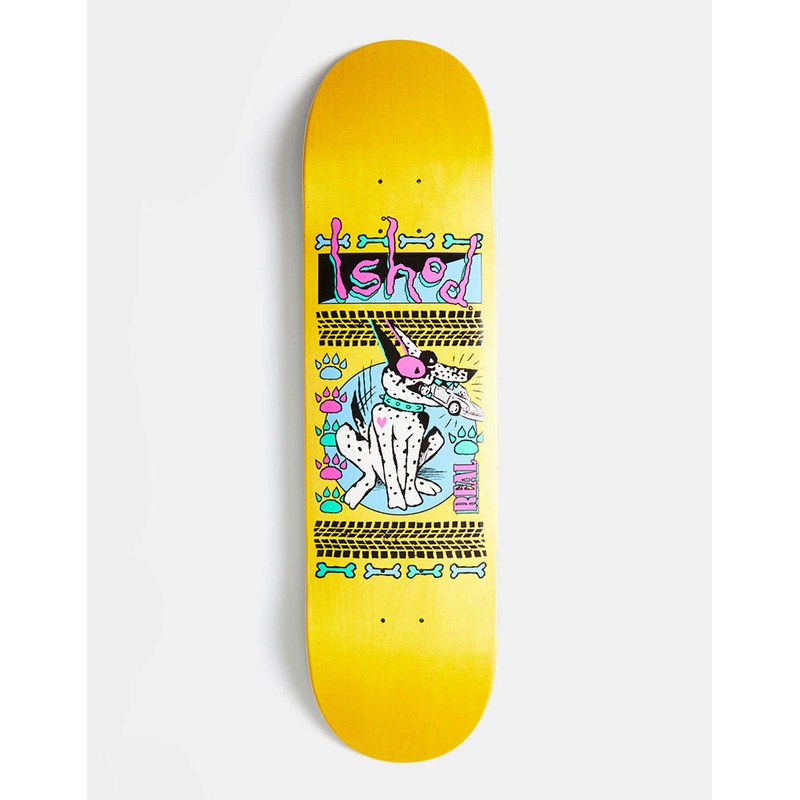 Real Ishod Rude ‘TWIN TAIL’ Skateboard Deck – 8.25″