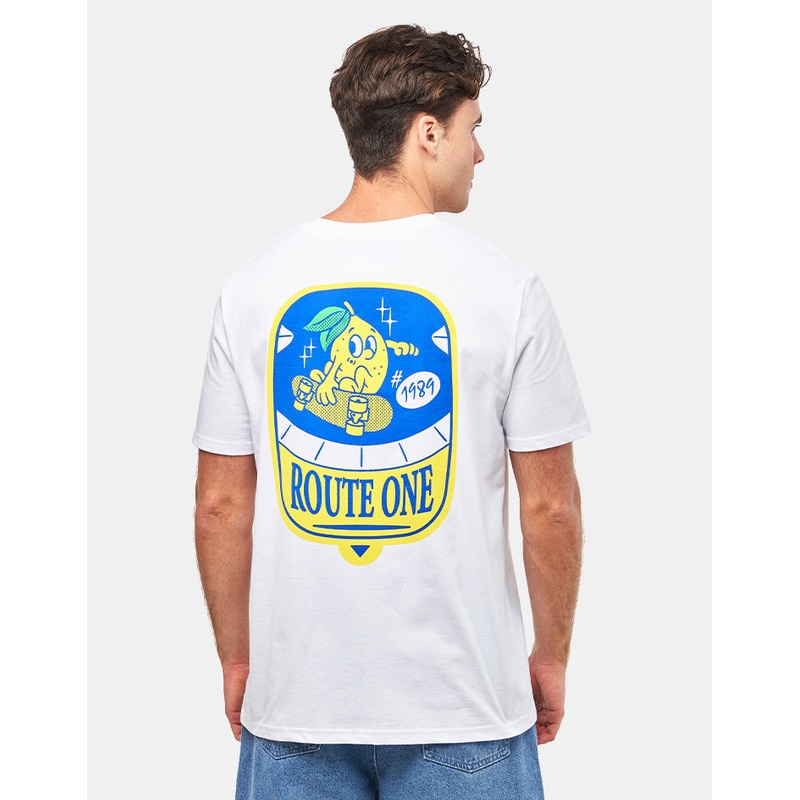 Route One Fruit One Organic T-Shirt – White