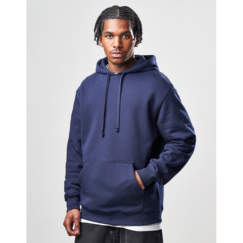 Route One Heavyweight Pullover Hoodie (400gsm) – Navy