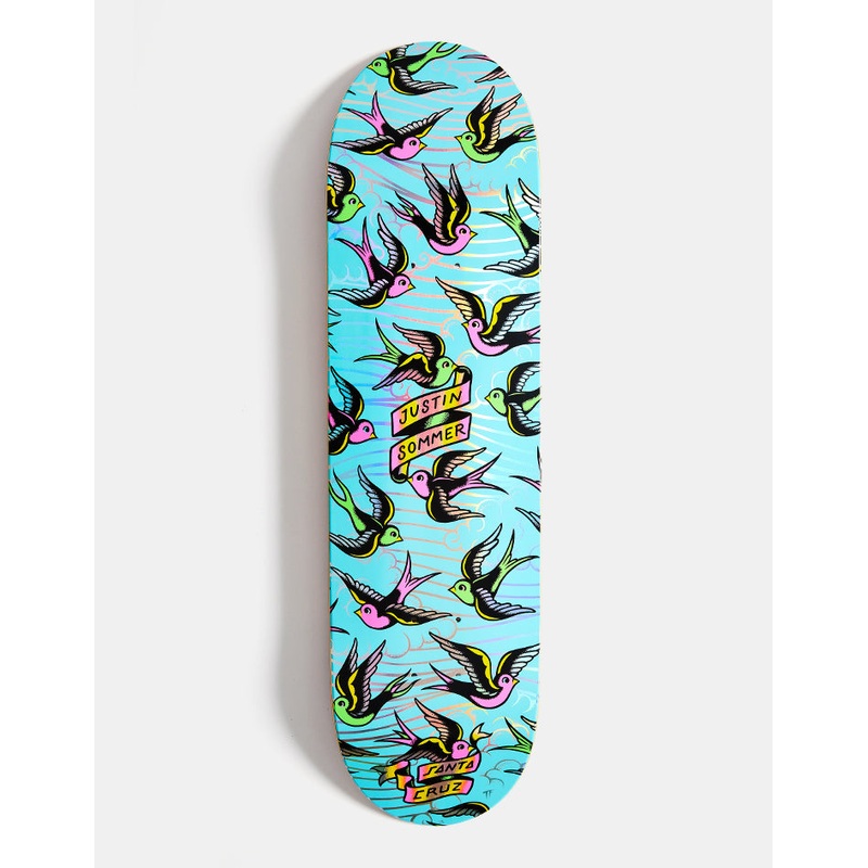 Santa Cruz Sommer Sparrows Skateboard Deck – 8″